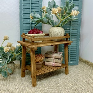 Miniature Farmhouse Plant Stand