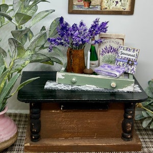 Miniature Lavender Home Decor