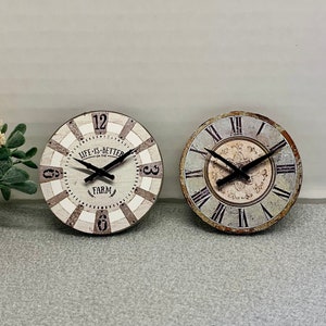 Miniature Farmhouse Clock