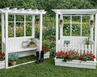 Miniature Farmhouse Garden Gazebo
