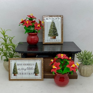 Miniature Christmas Decor