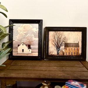 Miniature Country Home Prints