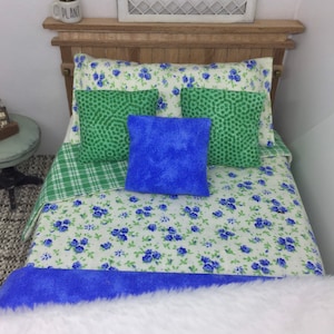 Miniature Dollhouse Farmhouse Bedding
