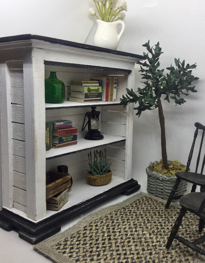 Miniature Dollhouse Farmhouse Shelf Etsy
