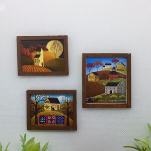 Miniature Dollhouse Folk Art