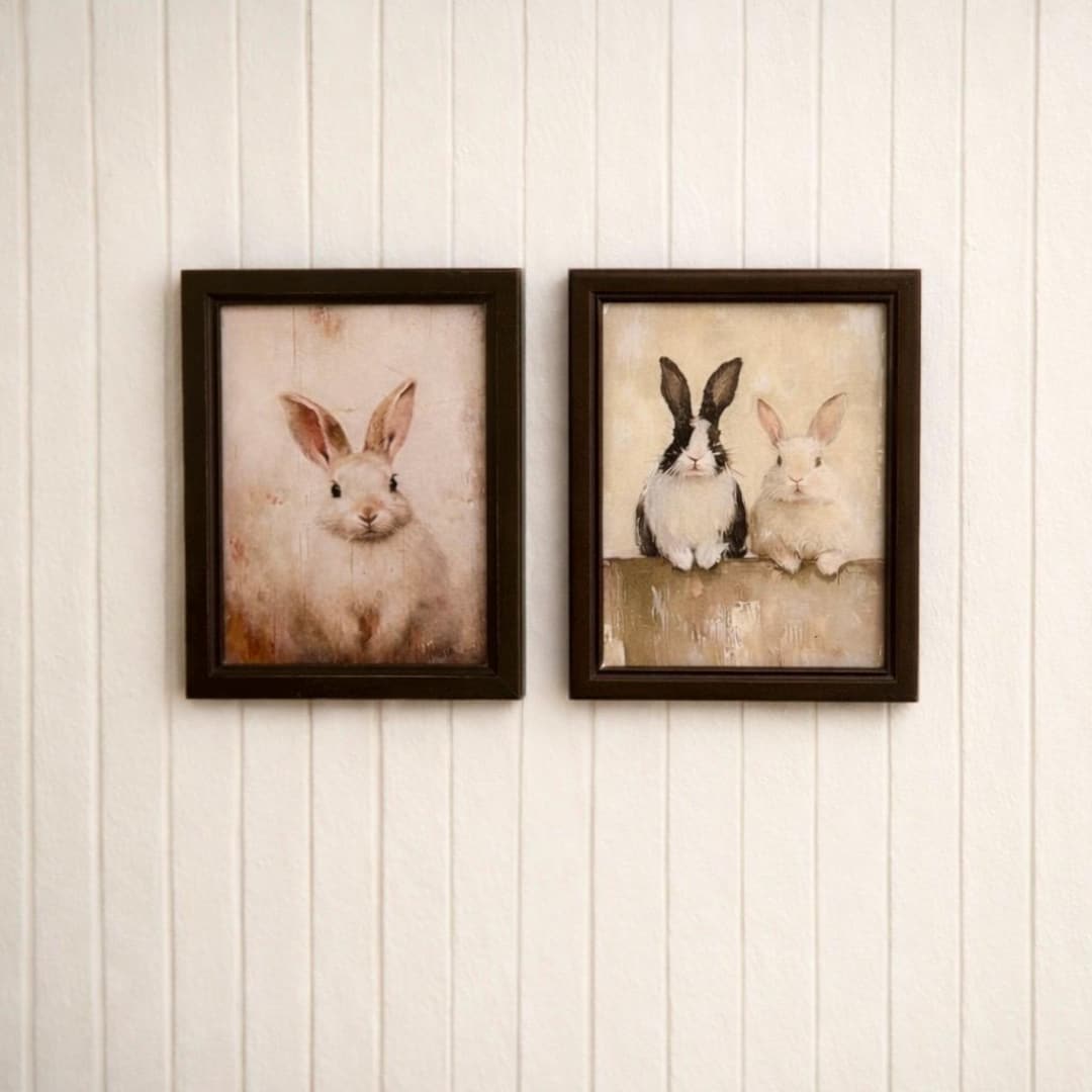 Small Rabbit Print Miniature Bunny Rabbit Prints - Etsy
