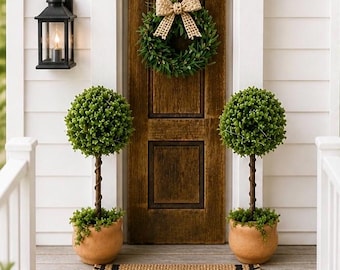 Miniature Farmhouse Topiary Trees