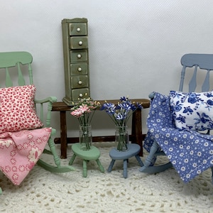 Miniature Farmhouse Rocking Chair