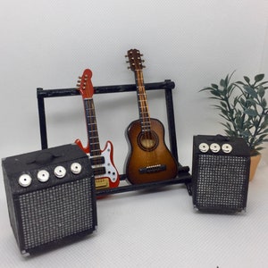 Miniature Dollhouse Music Amplifier