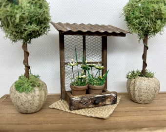 Miniature Farmhouse Garden Window