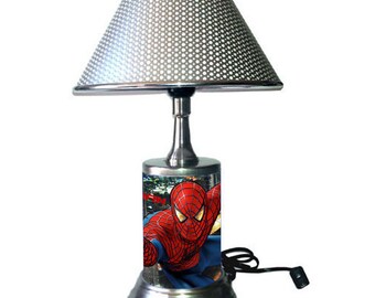 spiderman bedroom lamp