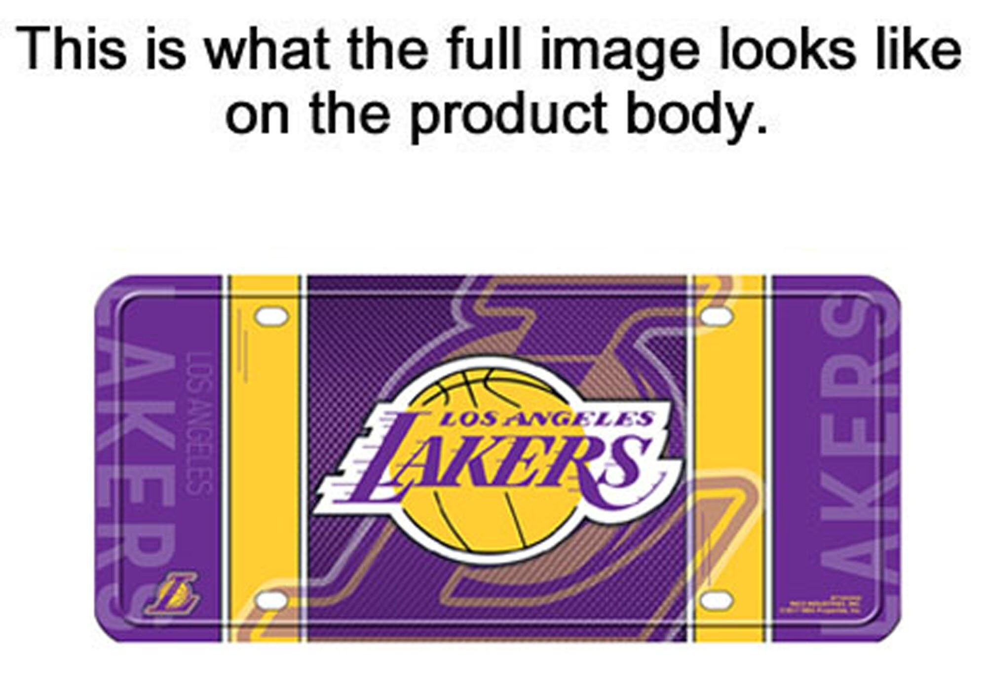 Los Angeles Lakers Desk Lamp With Chrome Finish Shade Etsy