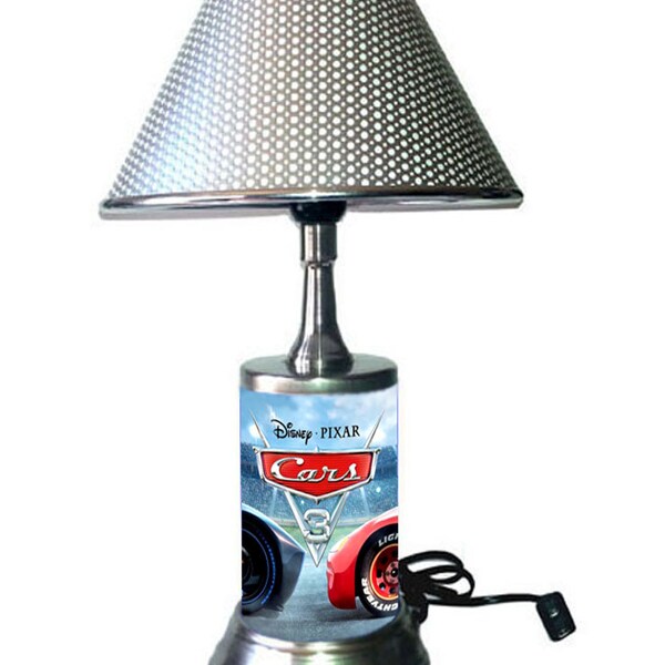 Lightning Mcqueen Lamp Etsy