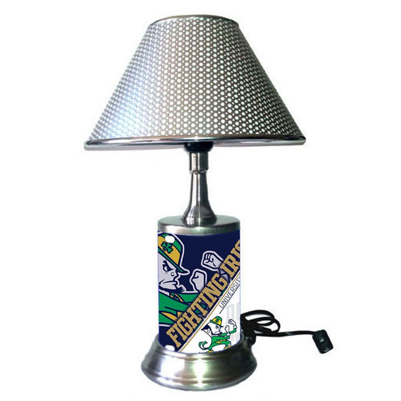 Notre Dame desk lamp with chrome finish shade Etsy