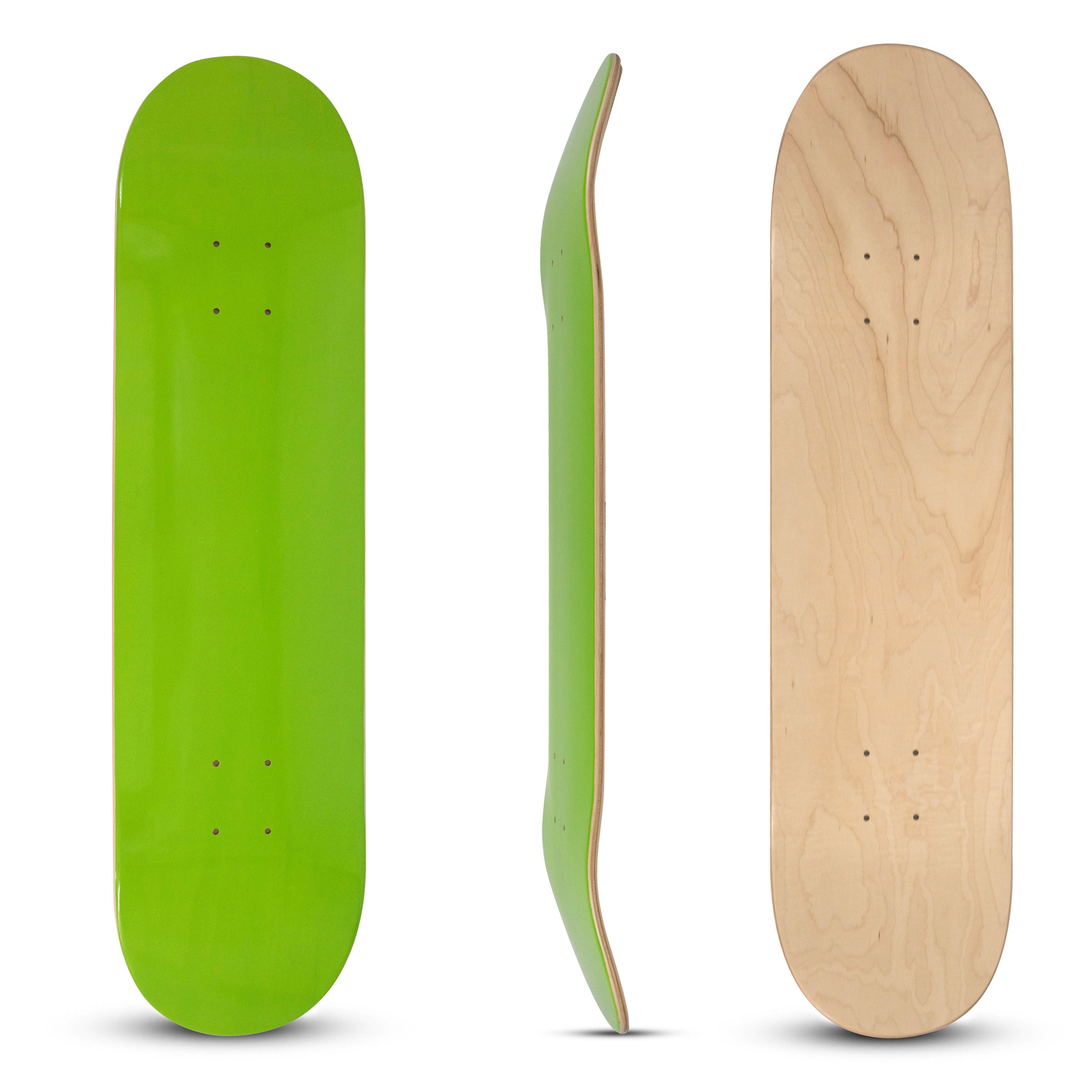 Rabd Blank Skateboard Deck Natural USA Maple Wood 32 x 8 Etsy