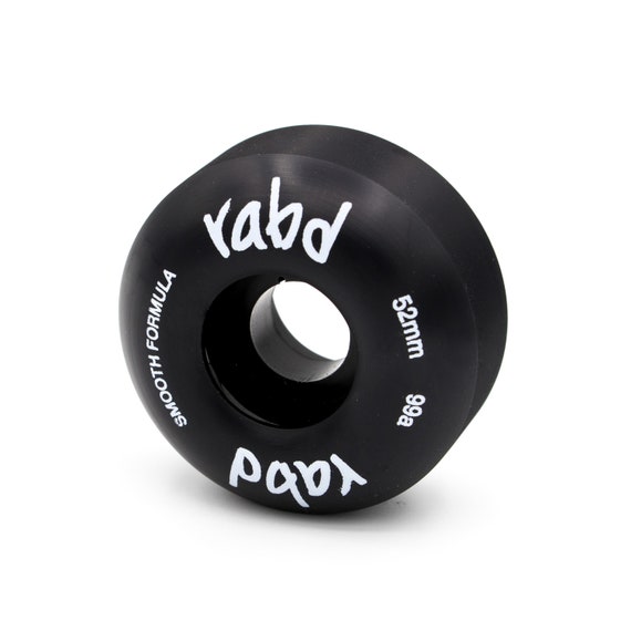 rabd Longboard Skateboard Wheels 62mm 78a Cruiser Formula Black//Gold//White