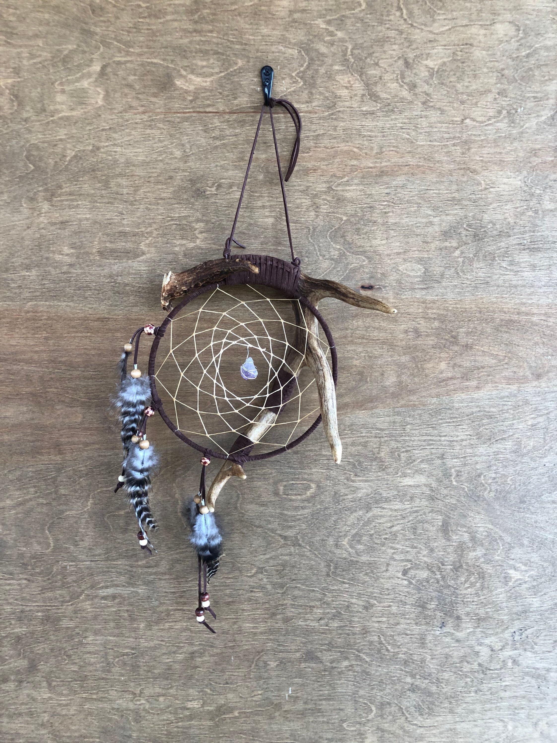 Extra Large Antler Dream Catcher Etsy