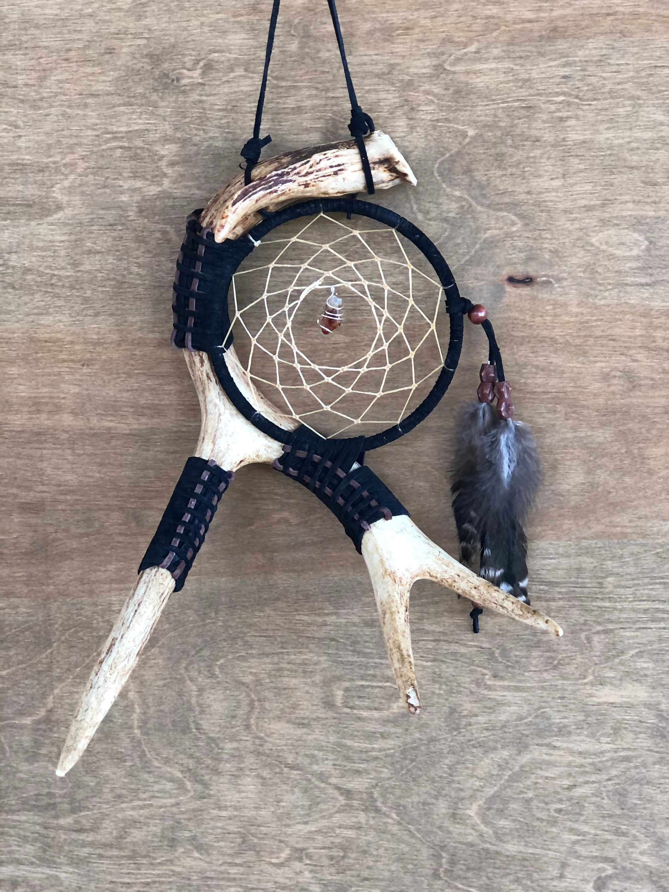 Extra Large Antler Dream Catcher Etsy