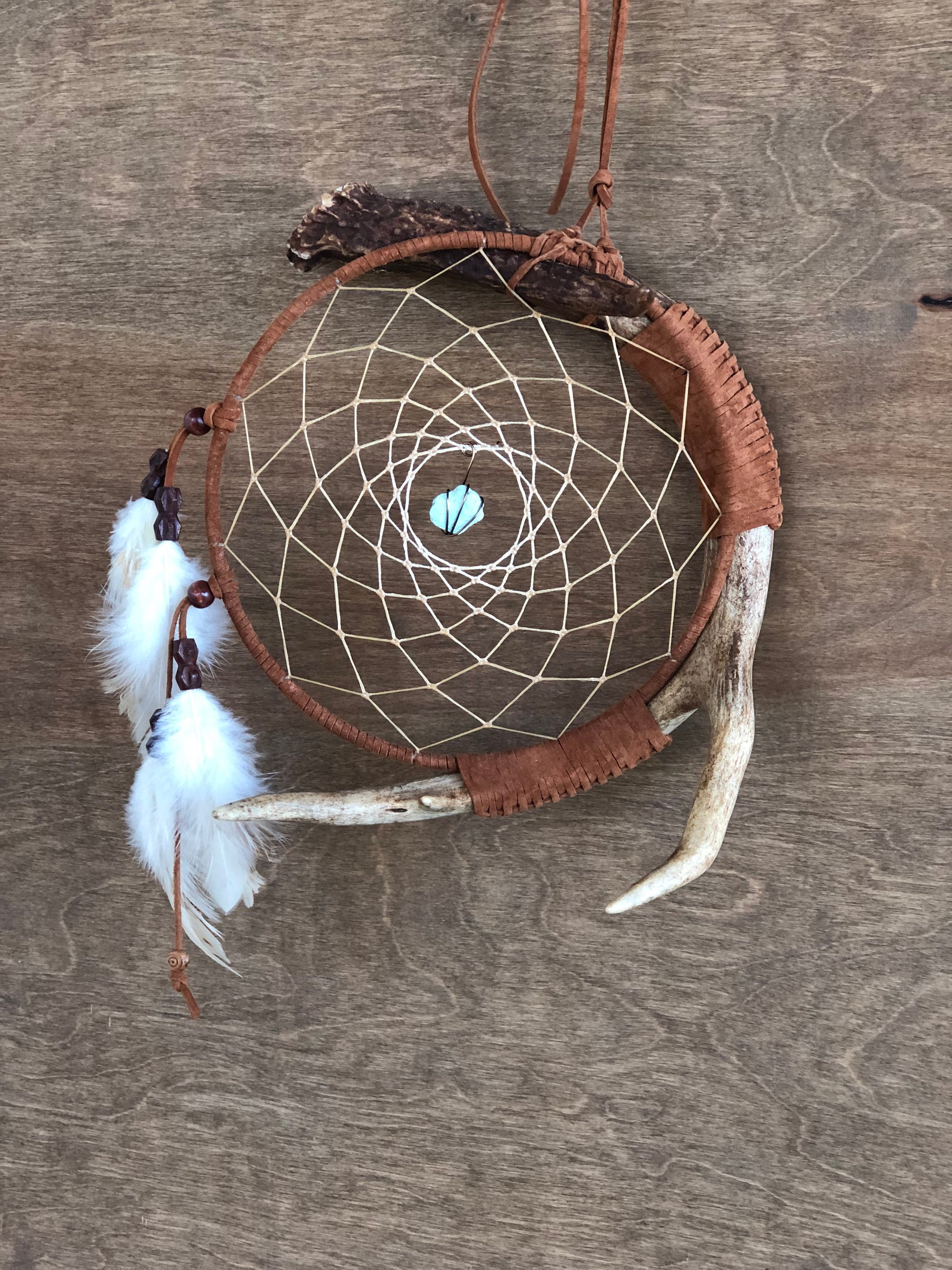 Extra Large Antler Dream Catcher Etsy