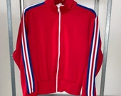 Vintage Crimson track jacket