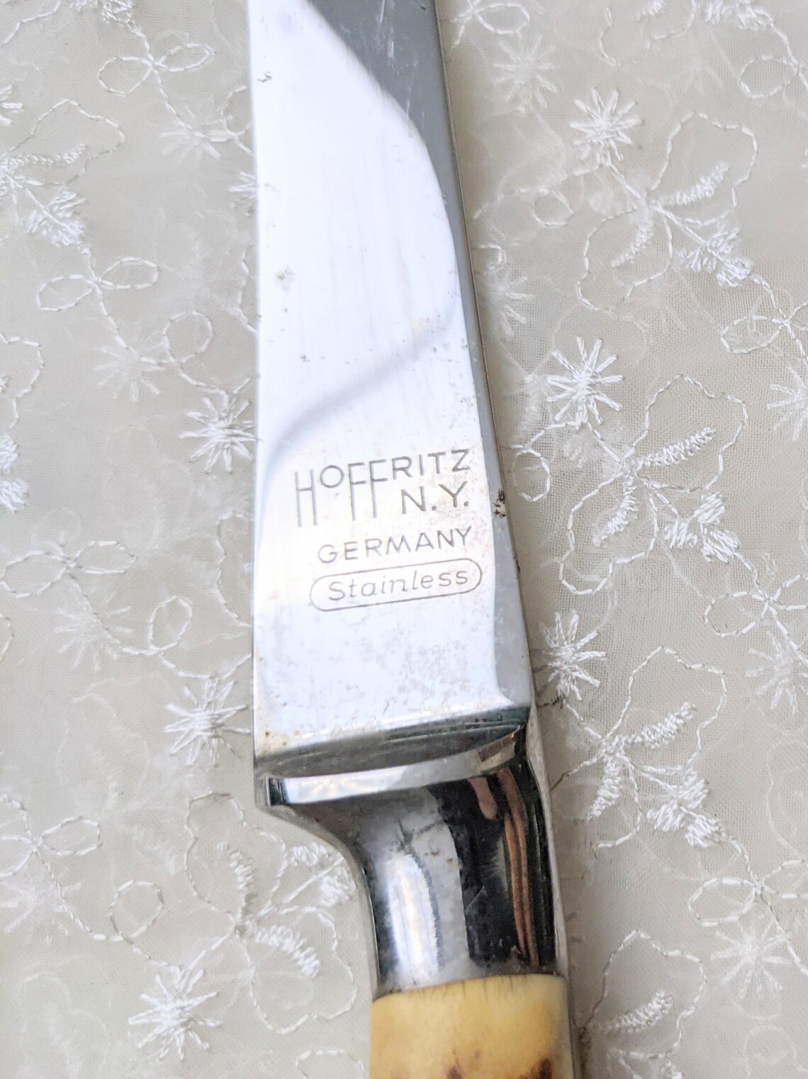 Vintage 1960s Hoffritz NY 3 Piece Carving Knife Set Made in Etsy