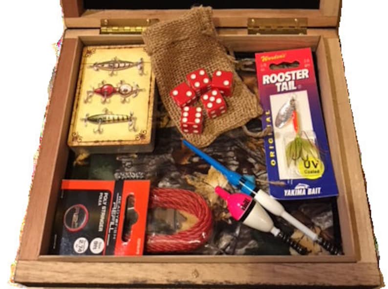Fishing Gift Box Gift for Dad Gift for Son Gift for Angler Etsy