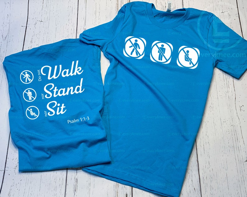 Bible Verse Shirt | Psalm 1:1-3, Christian T-shirt, Motivational Shirt ...