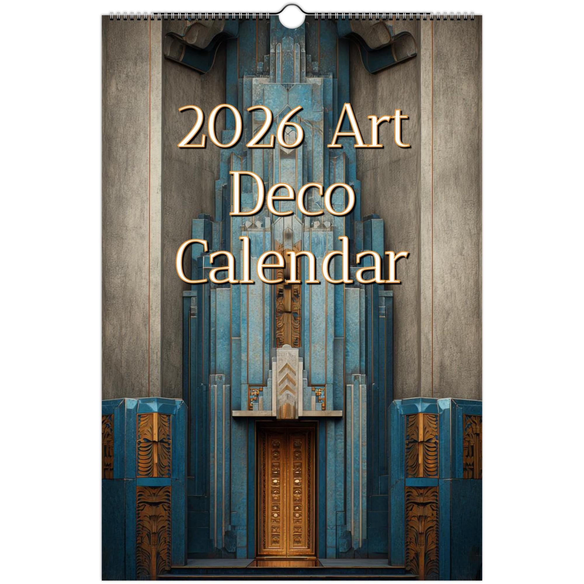 Art deco calendar - Etsy 日本