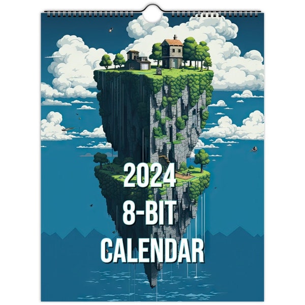 Video Game Calendar Etsy