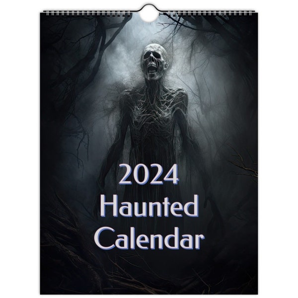 Haunted 2024 Calendar Etsy