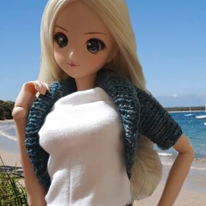 4 Ply Knitted Shrug Pattern for Smart Doll