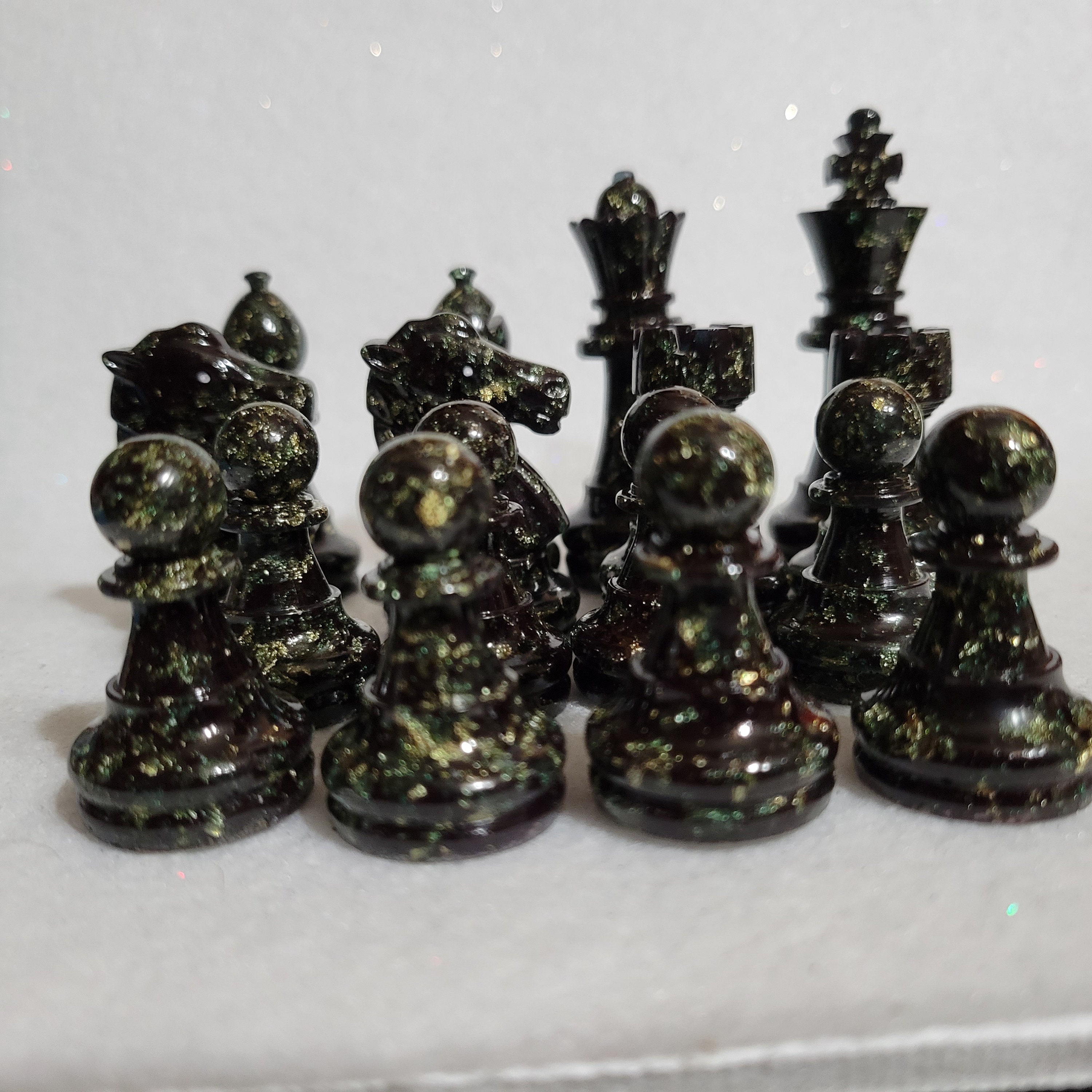 Black & Gold Chess Set Trio (50% OFF)