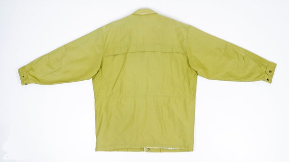 1990s vintage Reebok button down yellow jacket - image 2