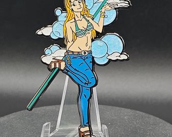 Navigator Thief Enamel Pin by The Rising King T.R.K. LLC
