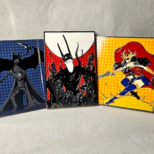 Dark Metal Icons Enamel Pin Bundle by The Rising King T.R.K. LLC