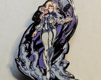 Shattered Realities: Shrouded Blade Pin by The Rising King T.R.K. LLC