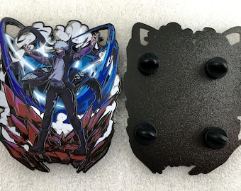 Inferno Introduction Enamel Pin V2/Decal by The Rising King LLC