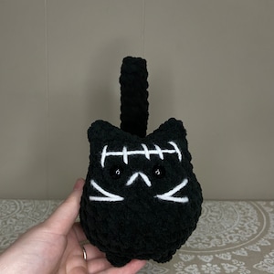 Crochet geto cat plushie