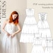 see more listings in the Dress patterns section