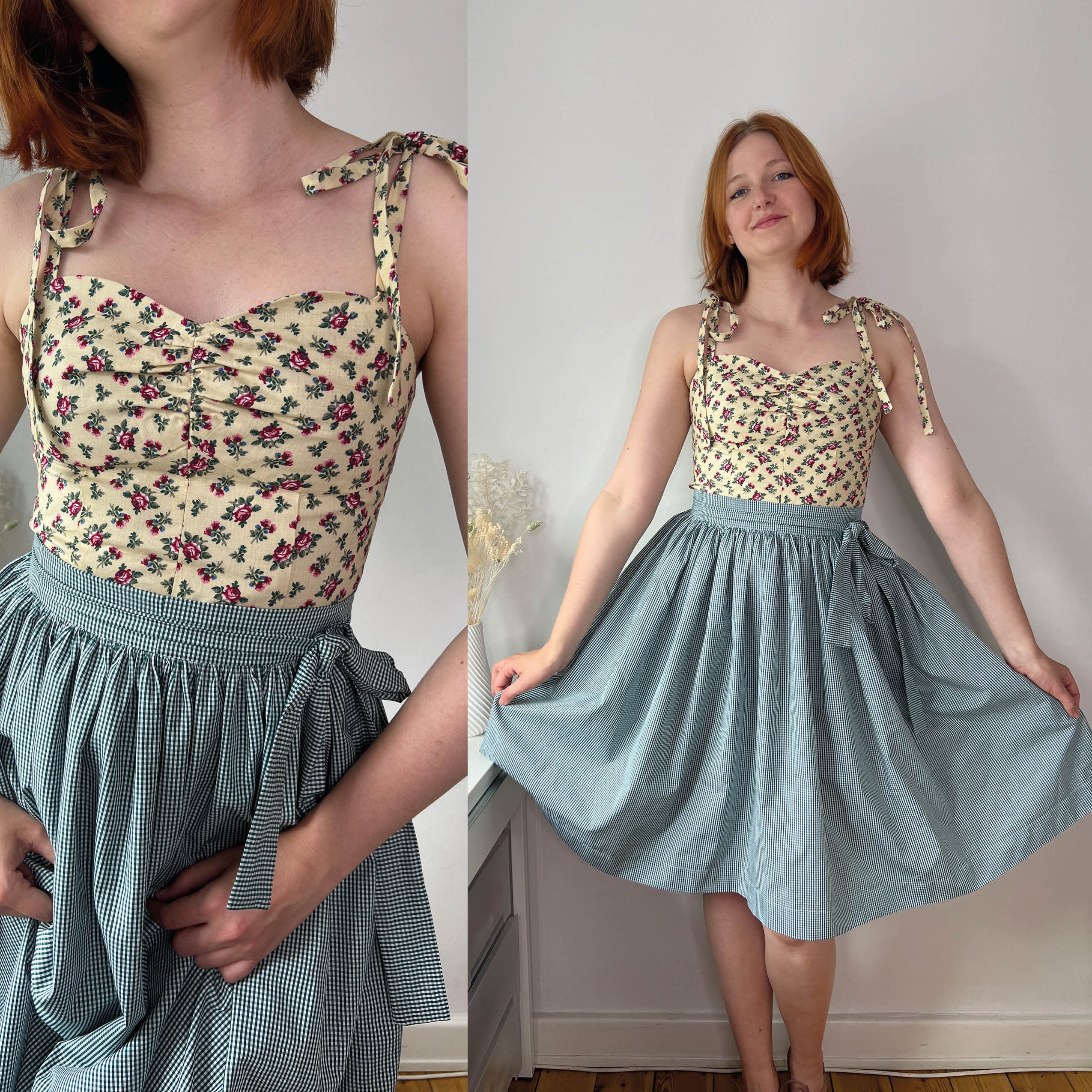 frida skirt openwork knit main image 1