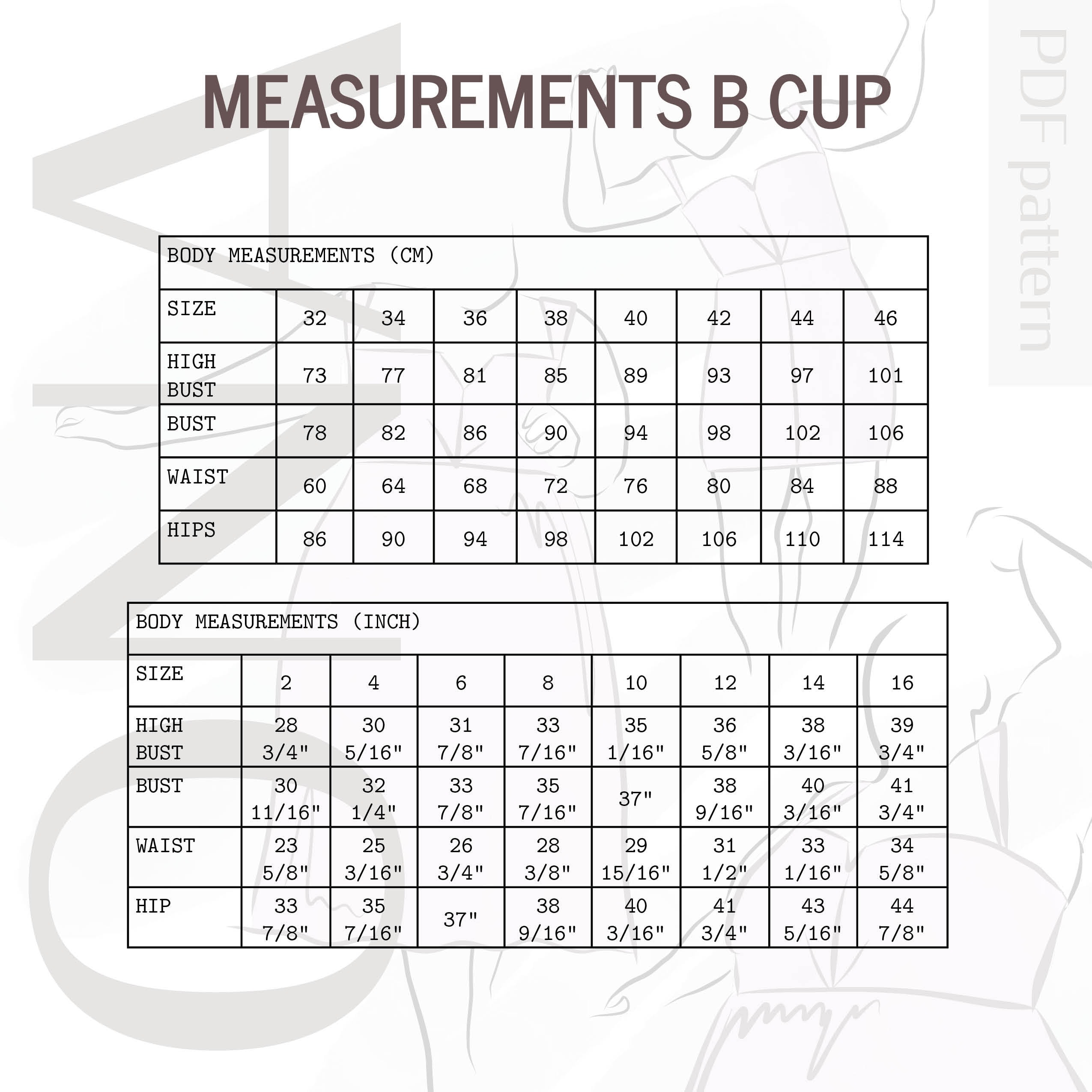 The Mona Pattern - Digital Pattern (B and D size range) — Schultzapparel