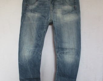 DIESEL Fayza jeans W 25   Boyfriend jogg jeans 0826D wash distressed Y2K