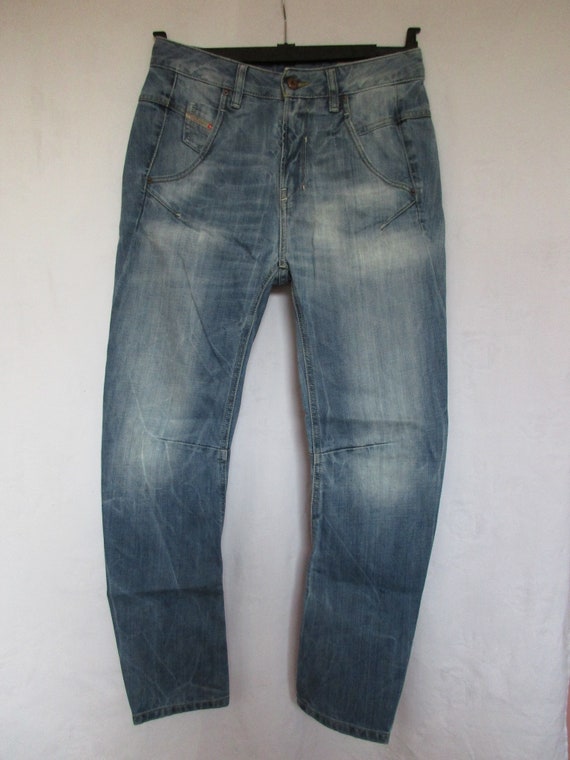 DIESEL Fayza Jeans W 25 Boyfriend Jogg Jeans 0826D Wash Distressed  