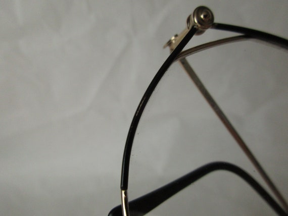 NOS   Christian Dior 2390 Eyeglasses gold black v… - image 5