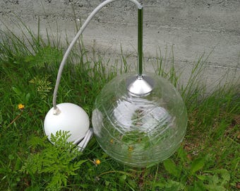 BELID T 1262 Size 25 cm Clear glass  Pendant lamp Sweden model Capo