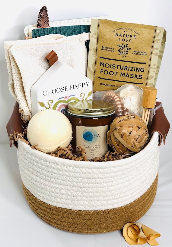 Spa Gift Basket, Self-care Gift Basket, Birthday Gift Basket, Gift Basket  for Her