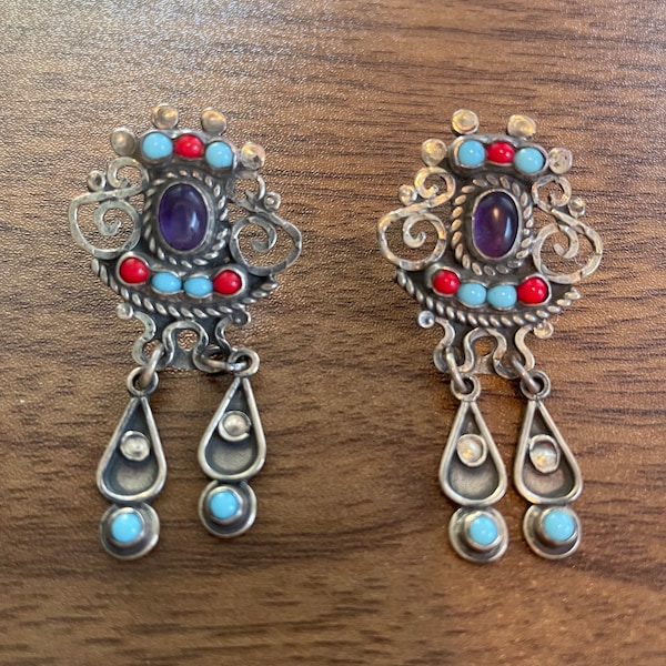 Mexican Filigree Earrings