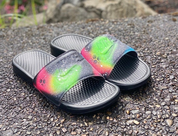 galaxy nike slides