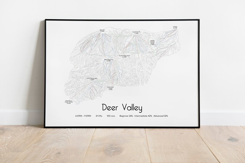 Deer Valley Ski Trail Piste Map - Il 794xN.5265792982 684v 