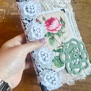 Altered Notebook / Vintage Altered Journal / Vintage Notebook